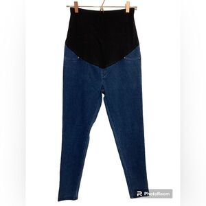 Time and Tru Maternity Jeggings Women’s Small 4-6 Blue Jeans Stretchy